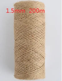 Natural Jute Twine Roll for Crafts, Decor & DIY Projects