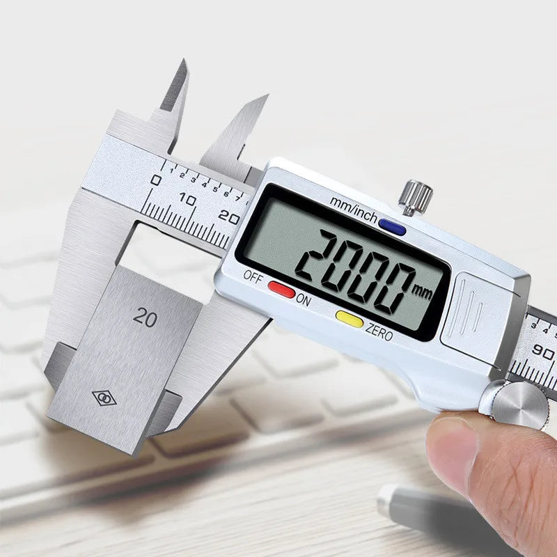 Stainless Steel Digital Caliper 0-150mm with Large LCD Display