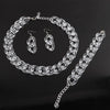 Colorful Acrylic Chain Necklace Set for Women