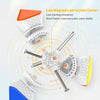 Diagram showing the magnetic core positioning and low magnetic attraction center of a next generation standard cube.