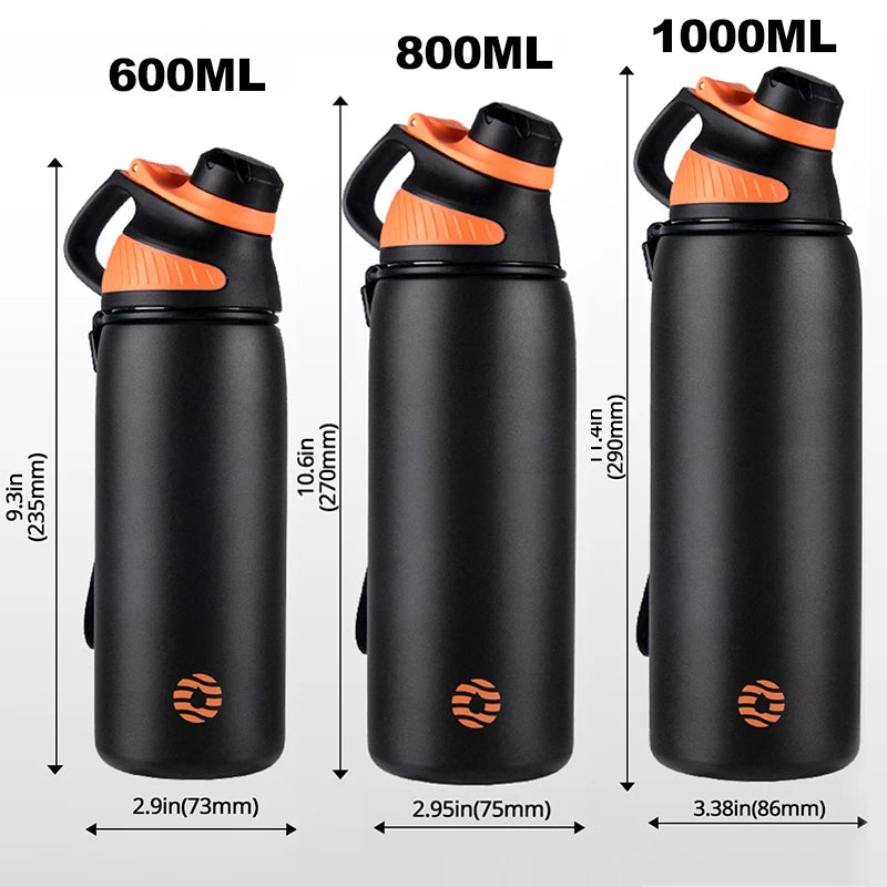 Gourde en Acier Inoxydable Isotherme