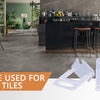 Tile Leveling System with Spacers and Clips