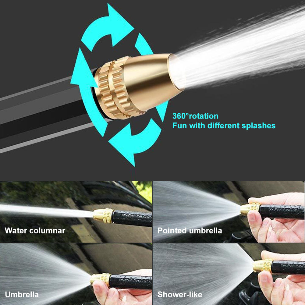 Adjustable High-Pressure Water Spray Gun for Car Washing and Gardening
