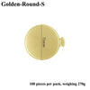 Gold Mini Cake Boards for Dessert Display and Serving