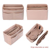 Felt Purse Organizer with Detachable Wallet Pocket