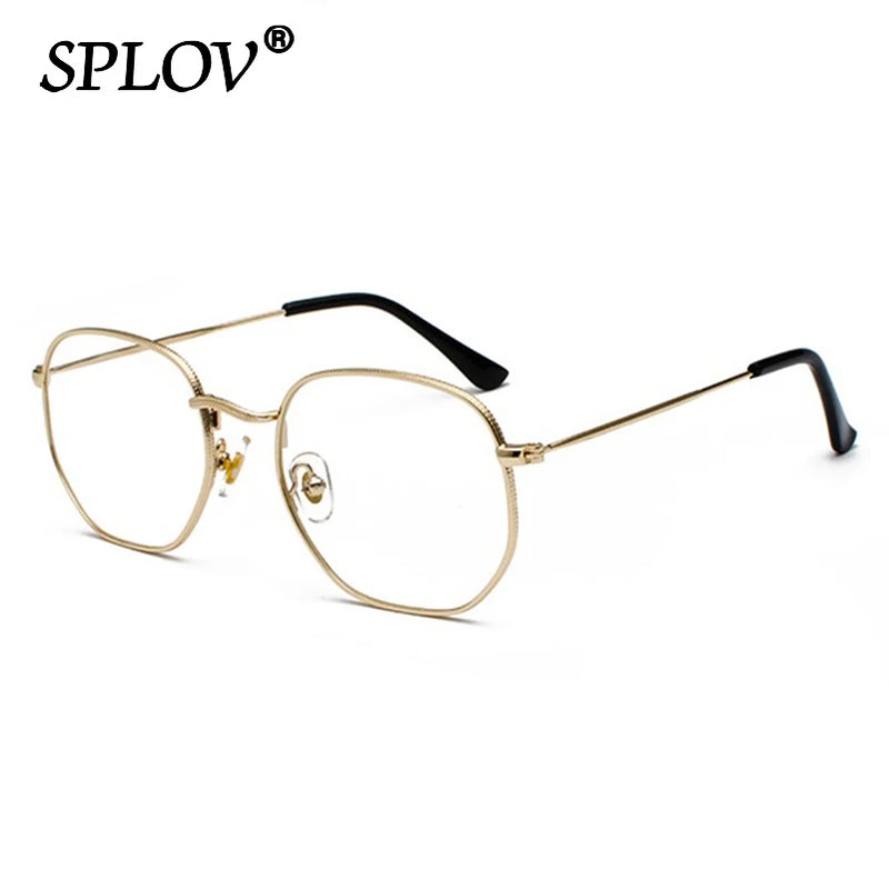 Hexagon Metal Frame Sunglasses