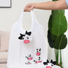 Foldable Cartoon Shopping Bag with Shoulder Straps