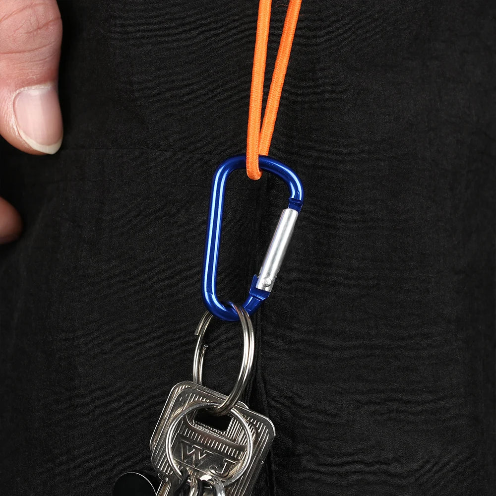 Aluminum Alloy Carabiner Clip for Keys, Gear, and Outdoor Gear