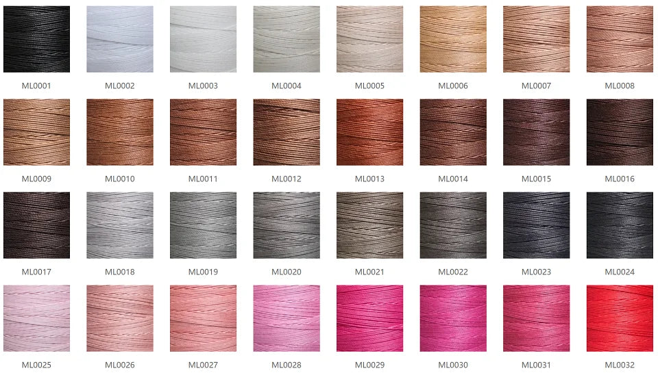 Waxed Polyester Thread for Leatherwork & Hand Sewing