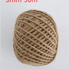 Natural Jute Twine Roll for Crafts, Decor & DIY Projects