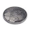 Lucky Four-Leaf Clover Silver-Toned Coin Keepsake