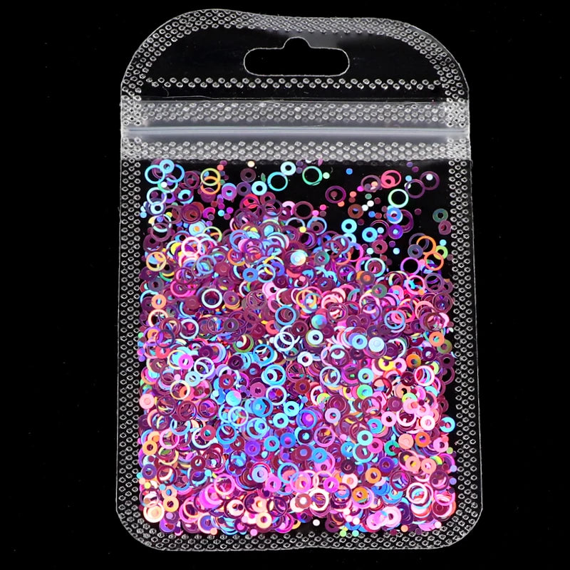 Mirror Bubble Sequins for Resin Art and DIY Crafts