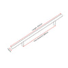 Brushed Stainless Steel Cabinet T-Bar Handle