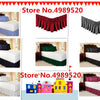 Wrap-Around Ruffle Bed Skirt with Elastic Belt - 15 Inch Drop