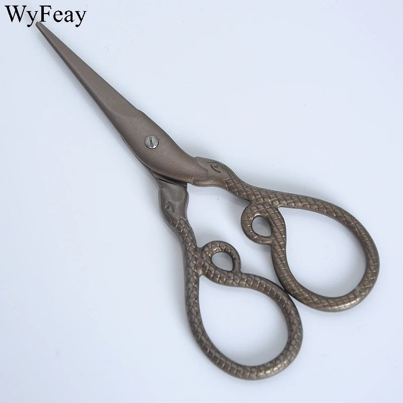 Vintage Floral Embroidery Scissors