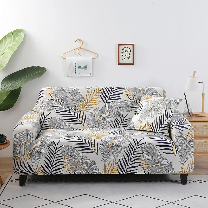 Stretch Sofa Cover with Anti-Slip Grip for Living Room