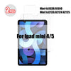 Two tempered glass screen protectors for iPad mini 4/5 devices