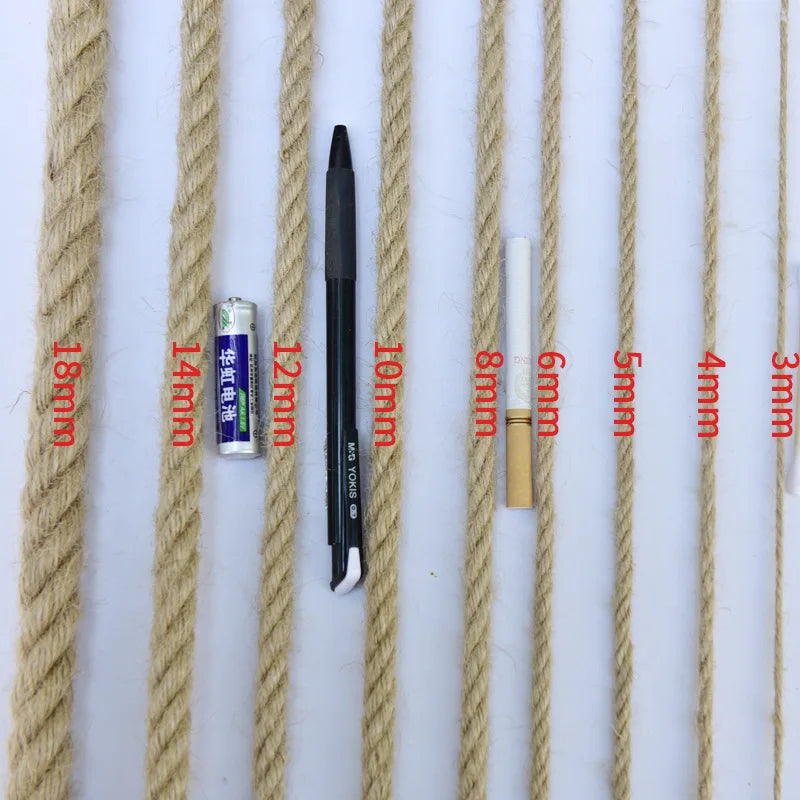 Natural Jute Twine Roll for Crafts, Decor & DIY Projects