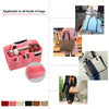 Felt Purse Organizer with Detachable Wallet Pocket
