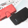 Classic Long PU Leather Wallet with Multiple Pockets