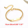 Personalized Stainless Steel Name Bracelet for Baby and Mom