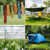 Pvc-Coated Steel Wire Rope Clothesline Kit with Hardware
