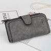 Classic Long PU Leather Wallet with Multiple Pockets