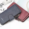 Classic Long PU Leather Wallet with Multiple Pockets