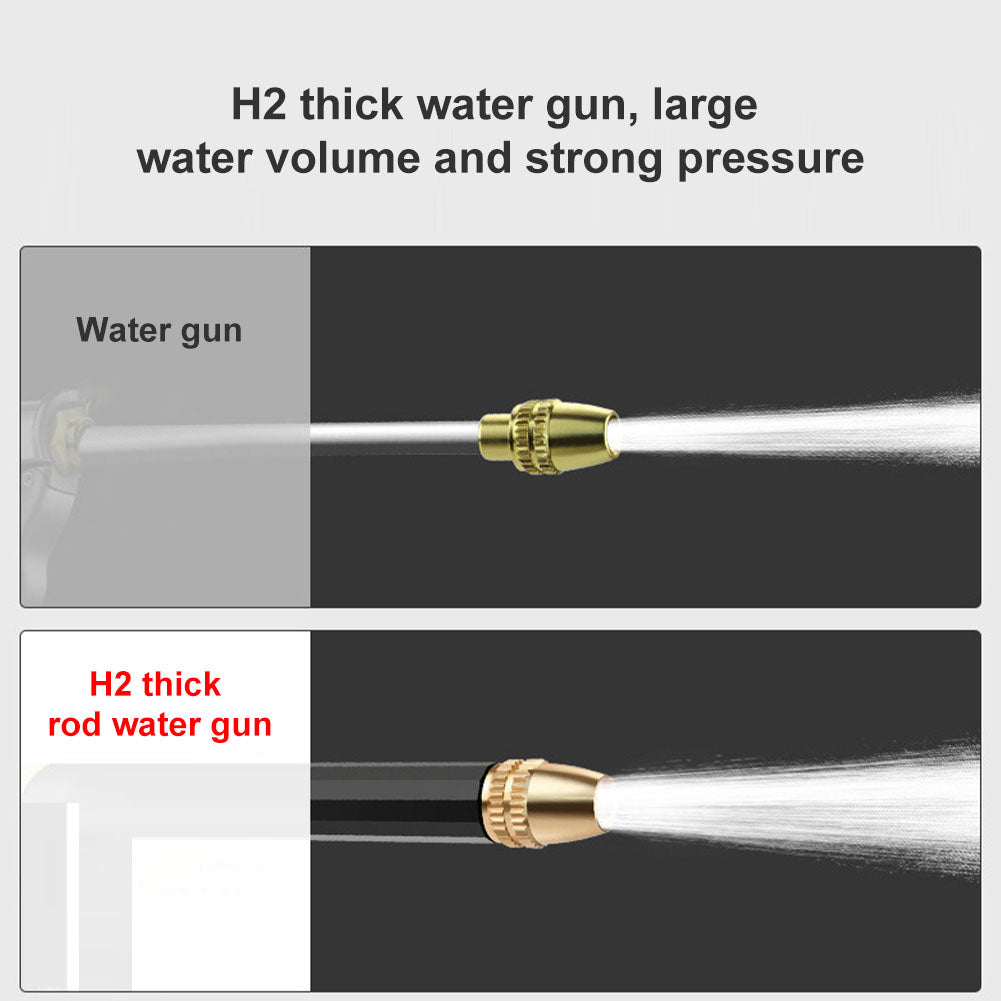 Adjustable High-Pressure Water Spray Gun for Car Washing and Gardening