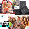 Slim RFID-Blocking Carbon Fiber Wallet for Men