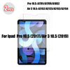 Two tempered glass screen protectors for iPad Pro 10.5 and Air 3 10.5 devices