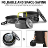 Portable Aluminum Camping Cookware Set