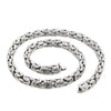 PVD Gold Byzantine Chain Necklace