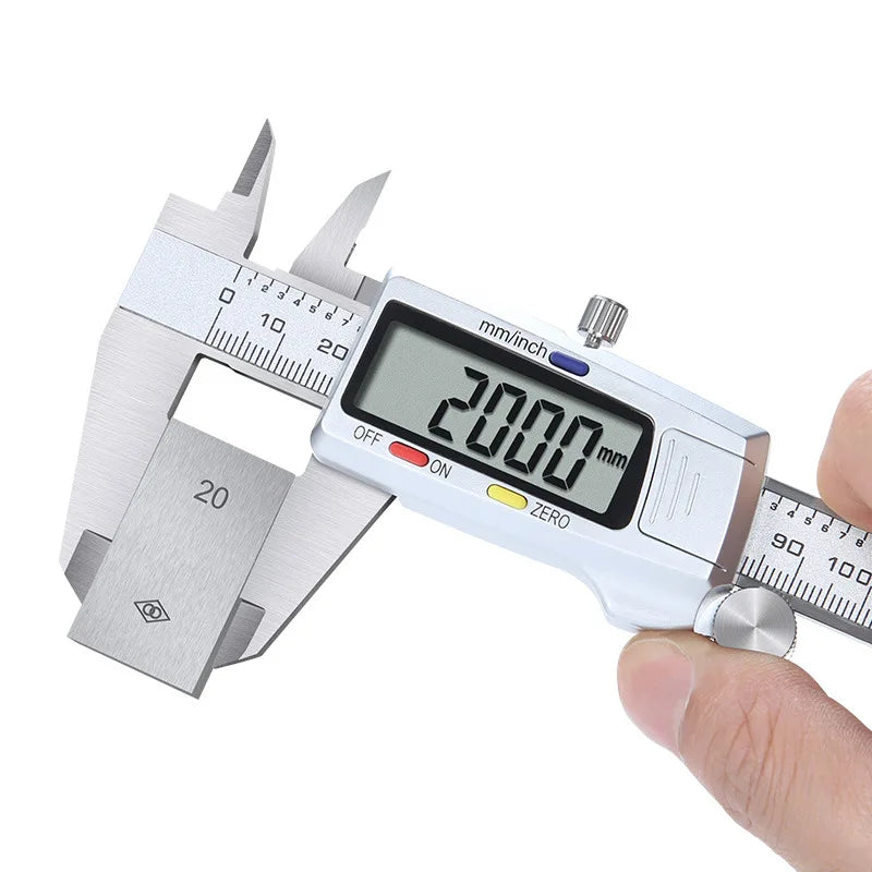 Stainless Steel Digital Caliper 0-150mm with Large LCD Display