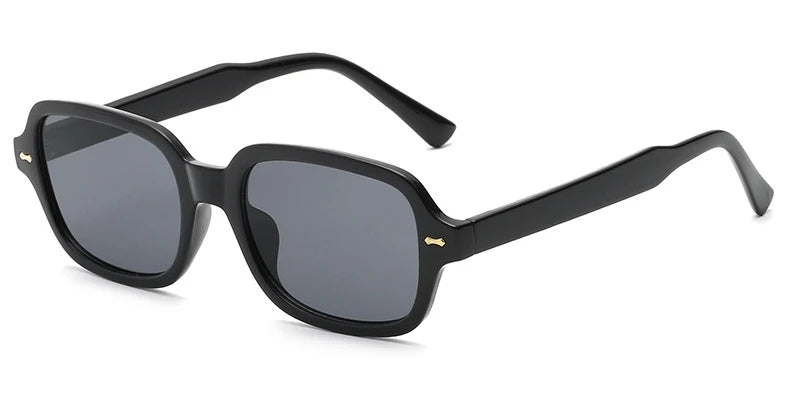 Vintage Yellow Square Sunglasses