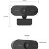 1080P Full HD USB Webcam with Built-in Microphone