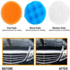 Car Polishing Pad Kit with Drill Adapters