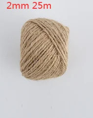 Natural Jute Twine Roll for Crafts, Decor & DIY Projects