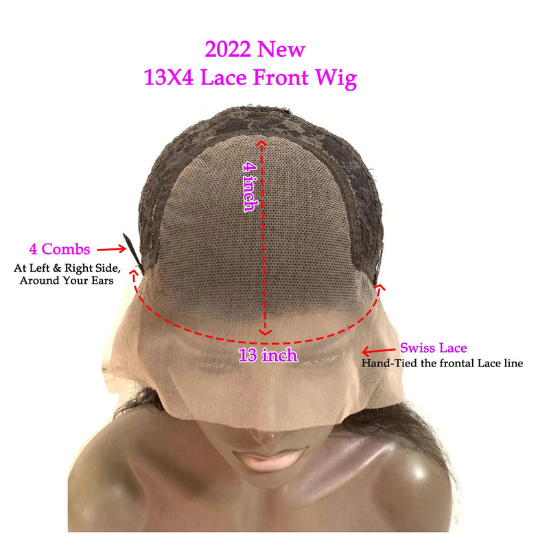 Glueless Silk Base Lace Front Wig - Body Wave