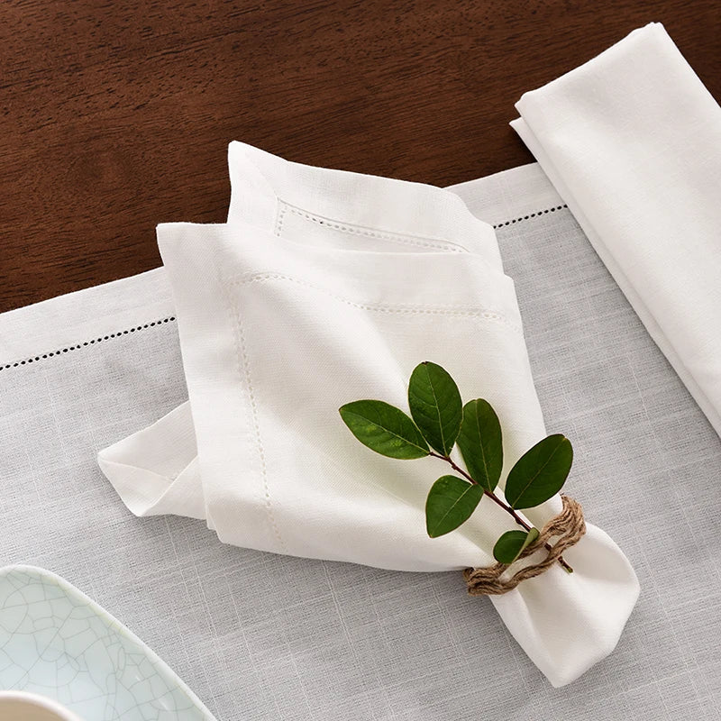 Linen Dinner Napkins for Weddings and Everyday Dining