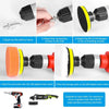 Car Polishing Pad Kit with Drill Adapters