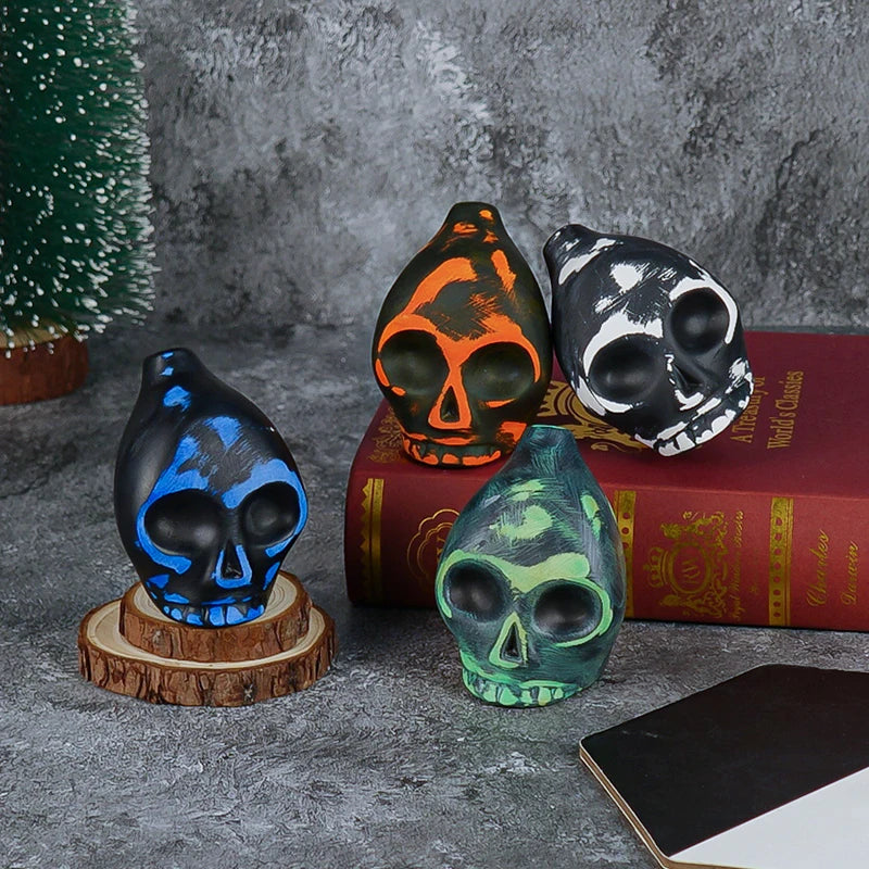 Aztec Death Whistle - Ceramic Folk Art Instrument