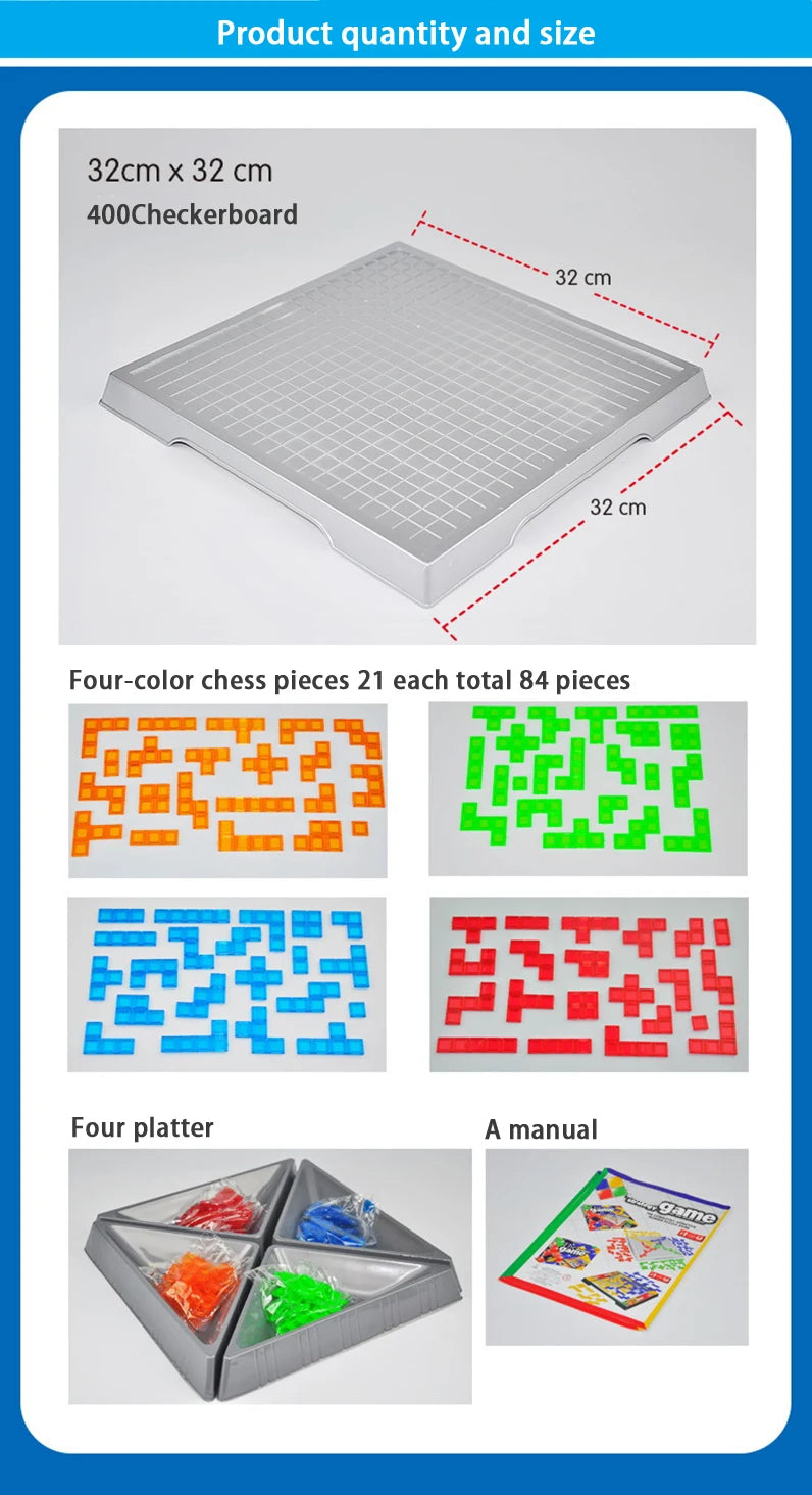Blokus Strategy Board Game – Fun Family & Party Puzzle Game