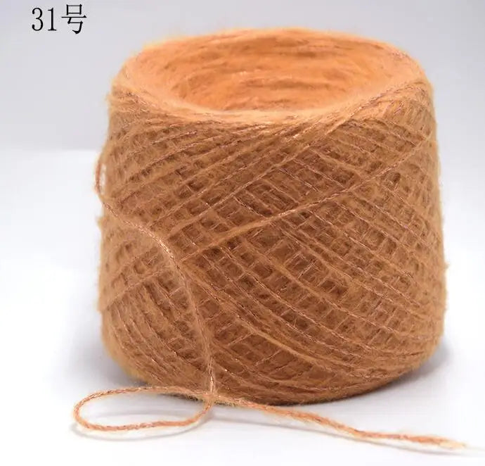 Merino Wool Metallic Yarn with Shimmering Thread – 250g