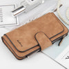 Classic Long PU Leather Wallet with Multiple Pockets