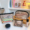 Breathable Mesh Makeup Bag Organizer - Multi-Purpose Travel Toiletry Pouch