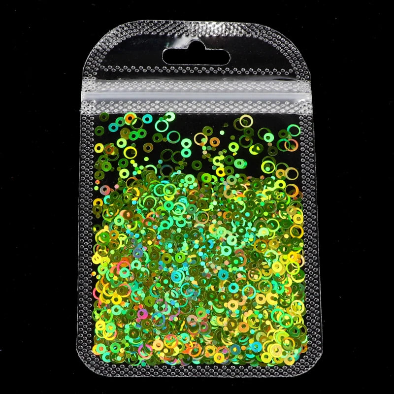 Mirror Bubble Sequins for Resin Art and DIY Crafts