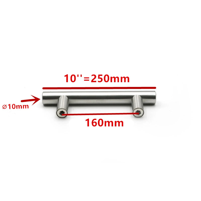 Modern Stainless Steel Cabinet Pull Handles