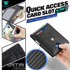 Slim RFID-Blocking Carbon Fiber Wallet for Men