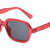 Vintage Yellow Square Sunglasses